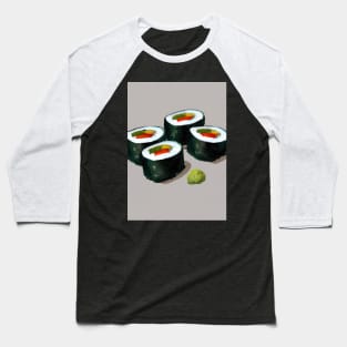 Sushi Rolls Baseball T-Shirt